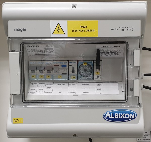 Sicherungskasten für Albixon Pooltechnik