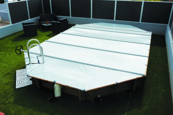 Walter Walu Roll WOODSTAR Rollschutzabdeckung Sicherheits-Poolabdeckung