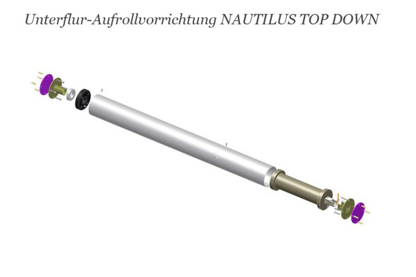 Aufrollvorrichtung Unterflur NAUTILUS TOP DOWN
