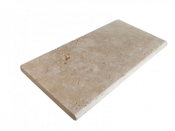 Travertin Beckenrandstein Natura soft sand