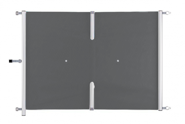 Dunkelgraue Saveguard Rollschutz Abdeckung Preis pro m²