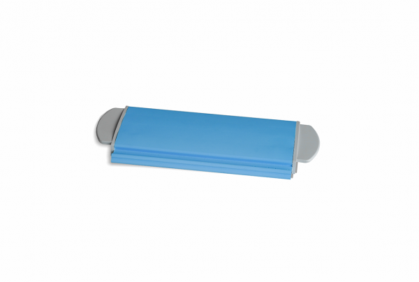 hellblaue Walu Roll PVC Rolladenabdeckung