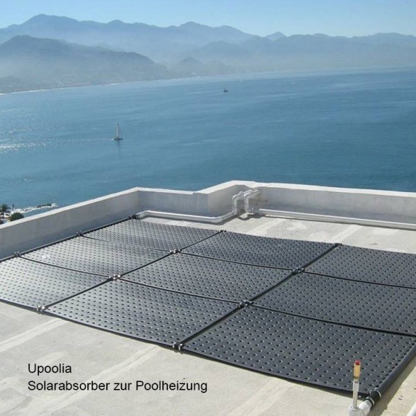 Upoolia Solarabsorber zur Poolheizung