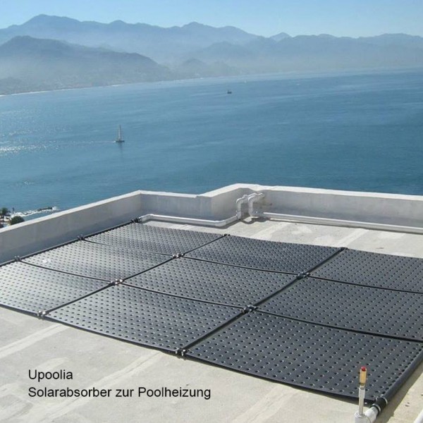 Upoolia Solarabsorber zur Poolheizung