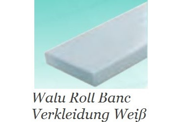 Einzel-Lamelle für die PVC-Trennwand