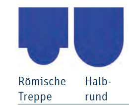 Römische Treppe Konfektion