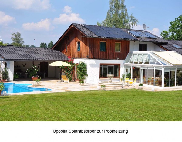 Solarabsorber Komplettset für Pools bis 20 m²