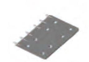 Auflageplatten V2A für Nautilus Top