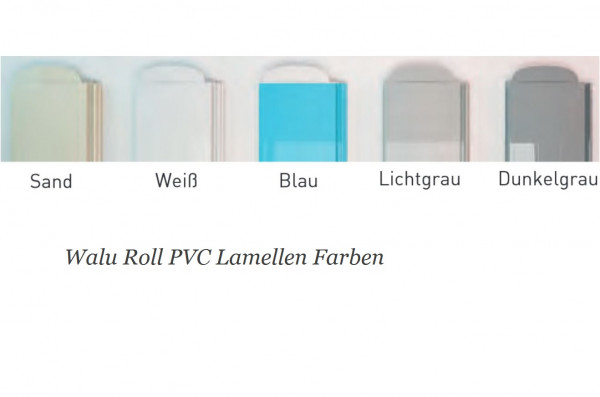Walu Roll PVC Rolladenabdeckung für Pools - Schwimmbäder