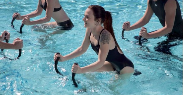 Upoolia Aqua Bike V4 - Das Wasserfahrrad für Ihr Training im Pool
